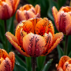 Тюльпан Литл Джем купить по цене от 199р. в интернет-магазине «Посадика» с доставкой почтой в в Устюжнае и по всей России – [изображение №1].