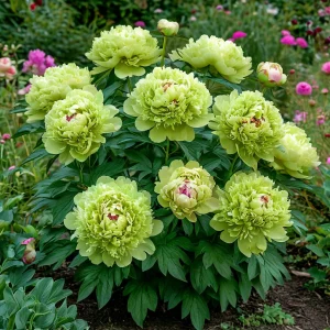 Пион Зеленые Бобы купить по цене от 610р. в интернет-магазине «Посадика» с доставкой почтой в в Устюжнае и по всей России – [изображение №1].